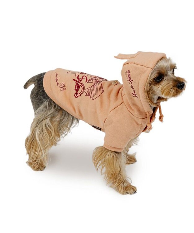 PET PARADISE ペットパラダイス Mai Kuraki ベニート パーカー 《ピンク》 小型犬 ピンク