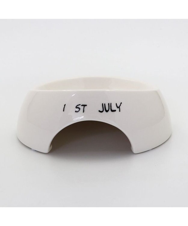 PET PARADISE 【受注生産】スヌーピー えさ皿 食器  名前と誕生日が入ります！  オーダーメイドフードボウル【小】 0