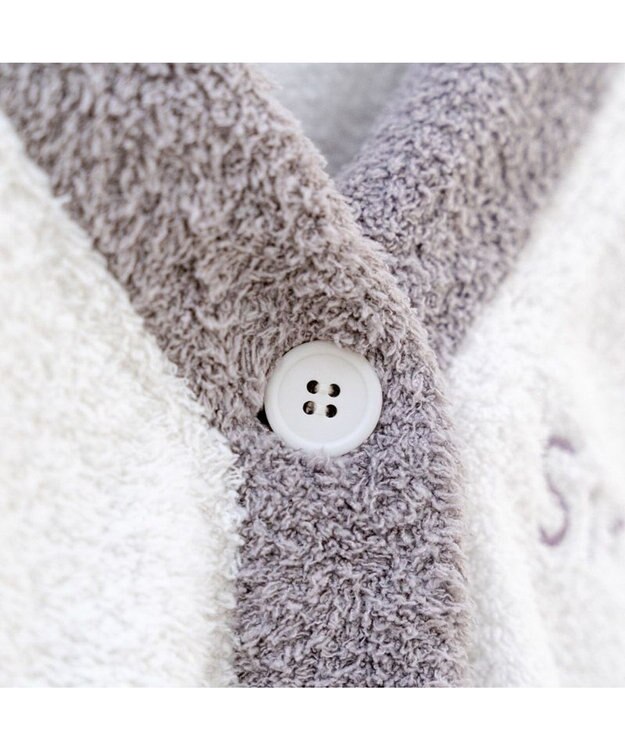 Mother garden しろたん モコモコ ルームウェア 　S　M ホワイト×グレー