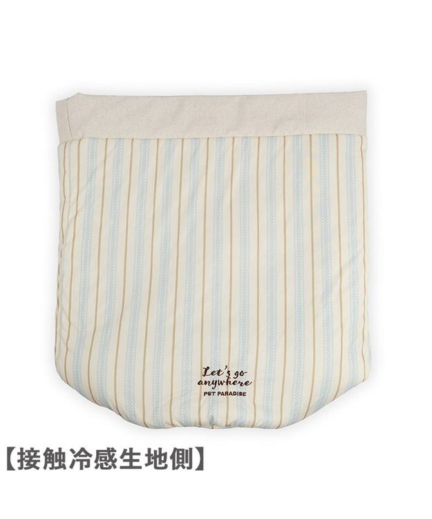 PET PARADISE ペットパラダイス クール 筒型 寝袋 《ナチュラル柄》 ベージュ