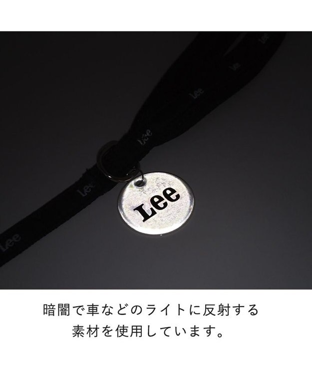 PET PARADISE 犬 リード Ｌｅｅ おしゃれ 【４Ｓ~３Ｓ】 反射 チャーム付き 黒