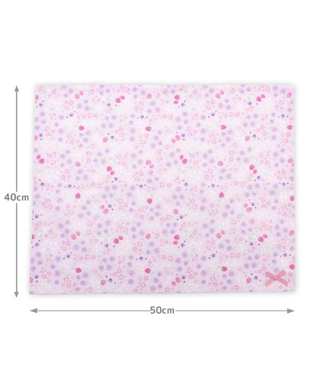 Mother garden マザーガーデン  野いちご ランチマット 《小花いちご柄》 大 小花いちご柄