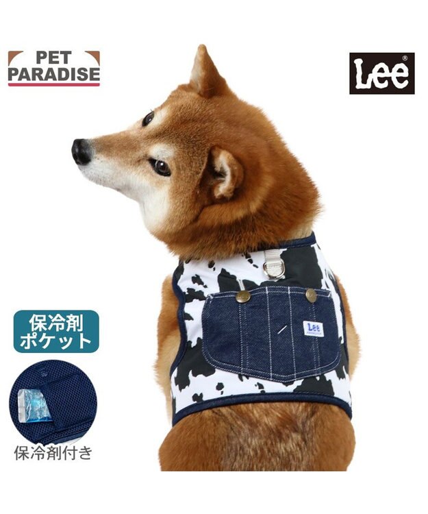 PET PARADISE Lee クールハーネス 《牛柄》 ＳＭ 0