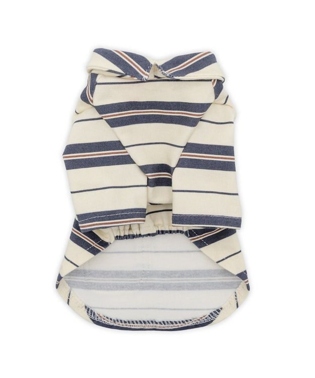 PET PARADISE ペットパラダイス ペティヒート Tシャツ 《マルチボーダー 》小型犬 ベージュ×グレー