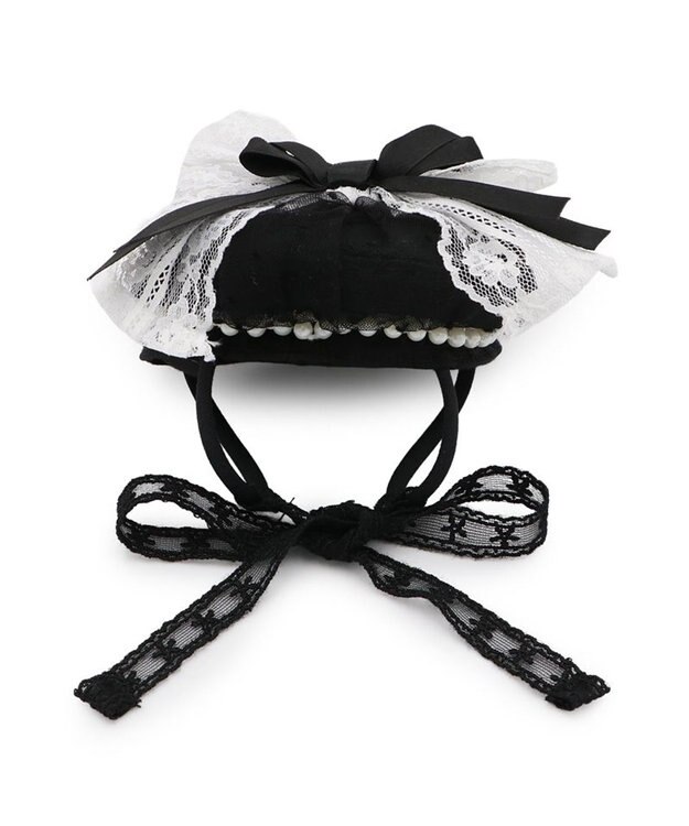 PET PARADISE cherircouture ベレー帽 ４Ｓ～３Ｓ / ＳＳ～Ｓ ブラック
