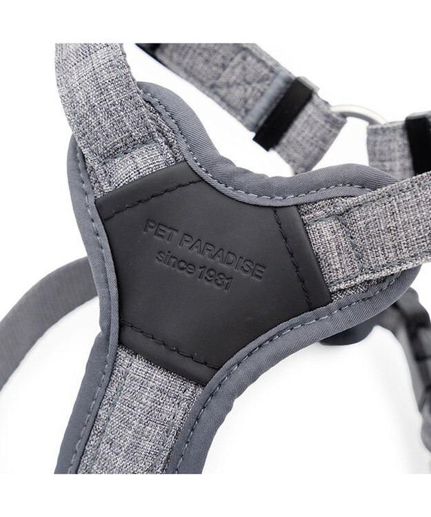 PET PARADISE ペットパラダイス アクティブハーネス 杢調 ＳＭ 中型犬 チャコールグレー