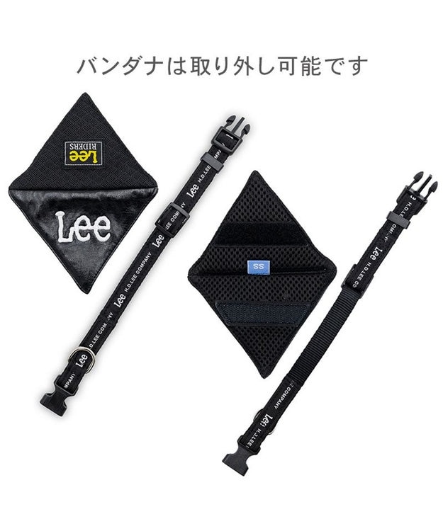 PET PARADISE Lee クッション バンダナ 首輪 ＳＳ ブラック