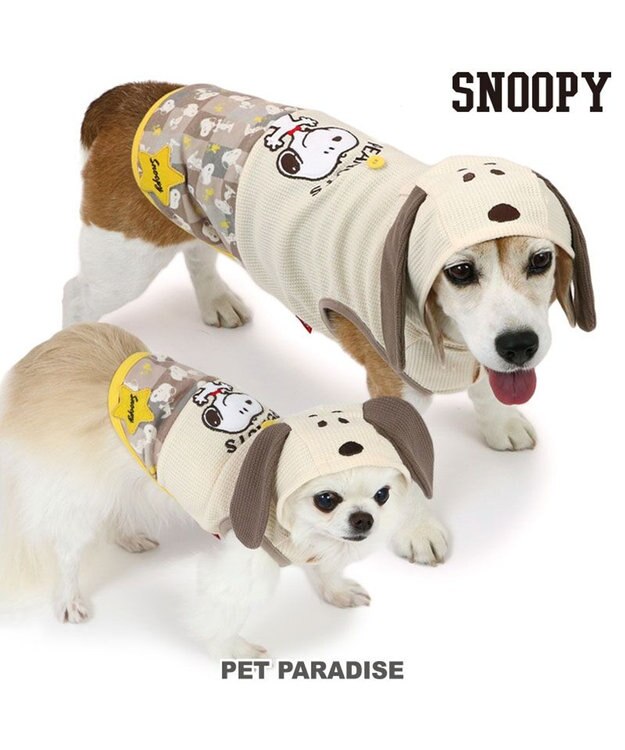 PET PARADISE スヌーピー パーカー 《ポップ柄》 小型犬 ポップ柄