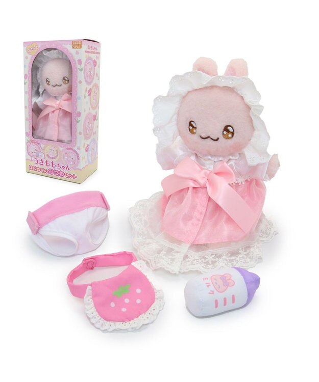Mother garden マザーガーデン うさももちゃん おせわセットプチマスコット Sサイズ -