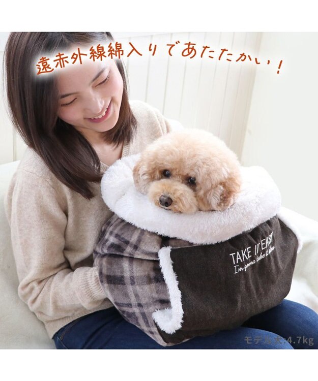 PET PARADISE ペットパラダイス 犬たんぽ 《チェック柄》 40×48cm チェック柄