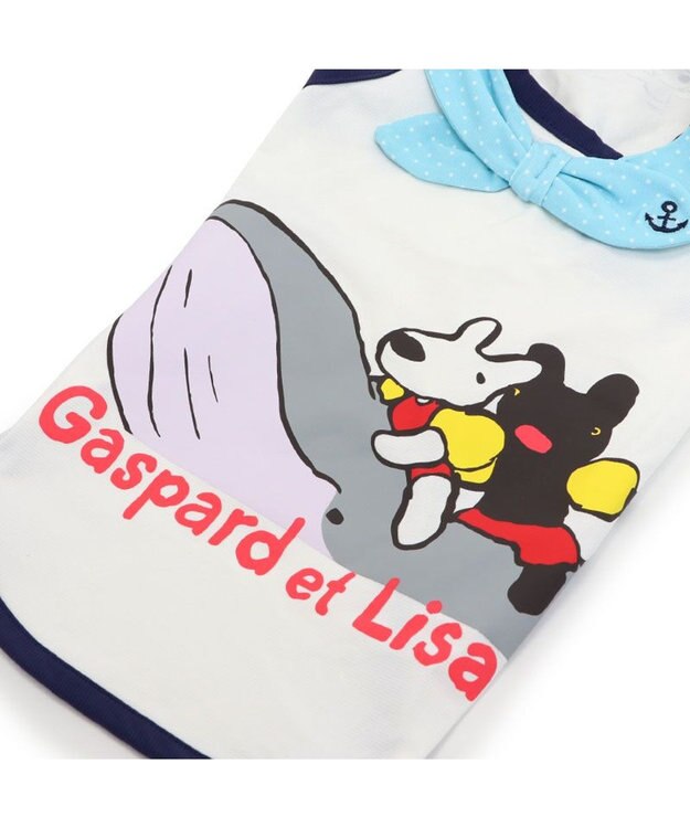 PET PARADISE リサとガスパール 接触冷感 タンクトップ 《くじら》 小型犬 くじら