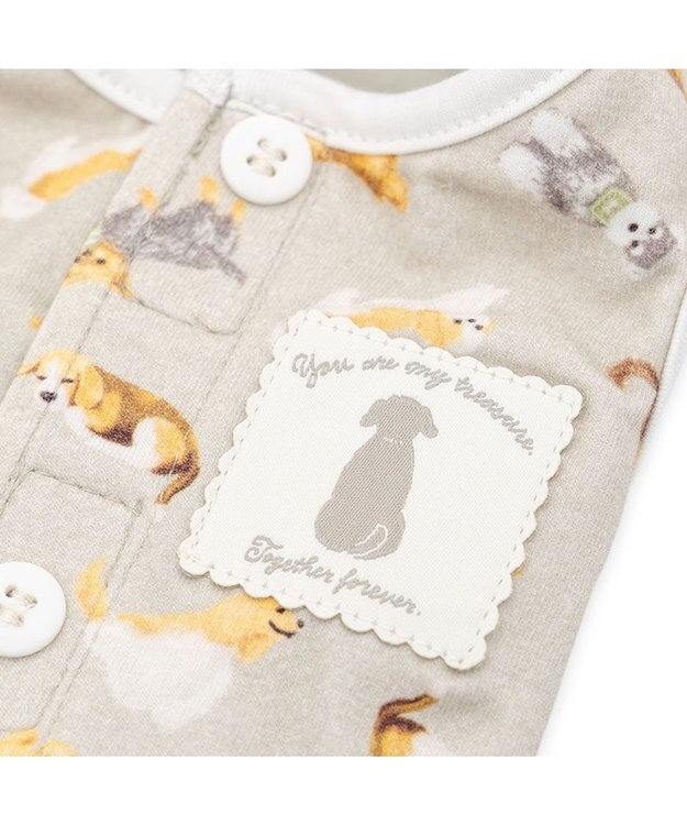 PET PARADISE ペットパラダイス makokoro ホカリラ ベスト 中型犬 大型犬 グレイッシュベージュ