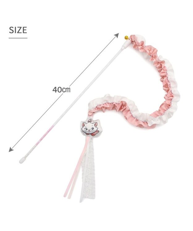 PET PARADISE ディズニー マリー シュシュ 猫じゃらし ピンク