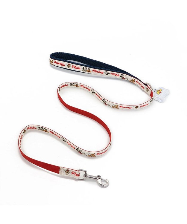 PET PARADISE ディズニー ミッキーマウス プルート 散歩柄 リード 【４Ｓ~３Ｓ】 小型犬 -