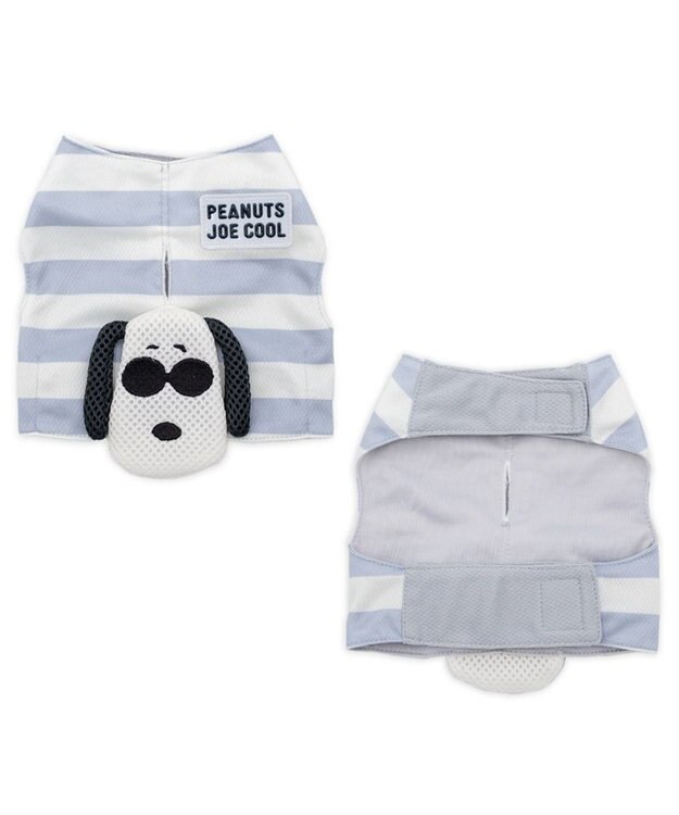 PET PARADISE スヌーピー クールベスト 《ジョークール》 小型犬 ホワイト×グレー