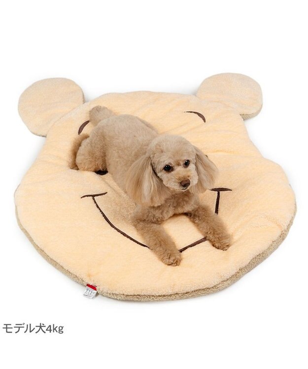 PET PARADISE ディズニー くまのプーさん にっこり マット イエロー