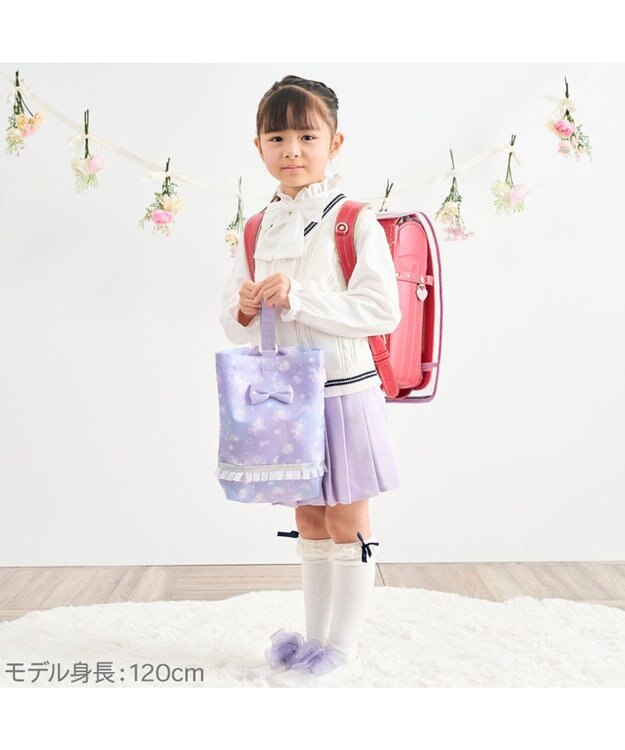 Mother garden マザーガーデン ユニコーン シューズバッグ 《フラワー柄》 フラワー柄