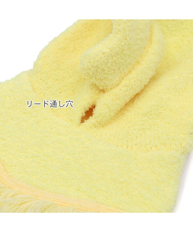 PET PARADISE スヌーピー ウッドストック 遠赤外線 もふもふ パーカー 小型犬 イエロー