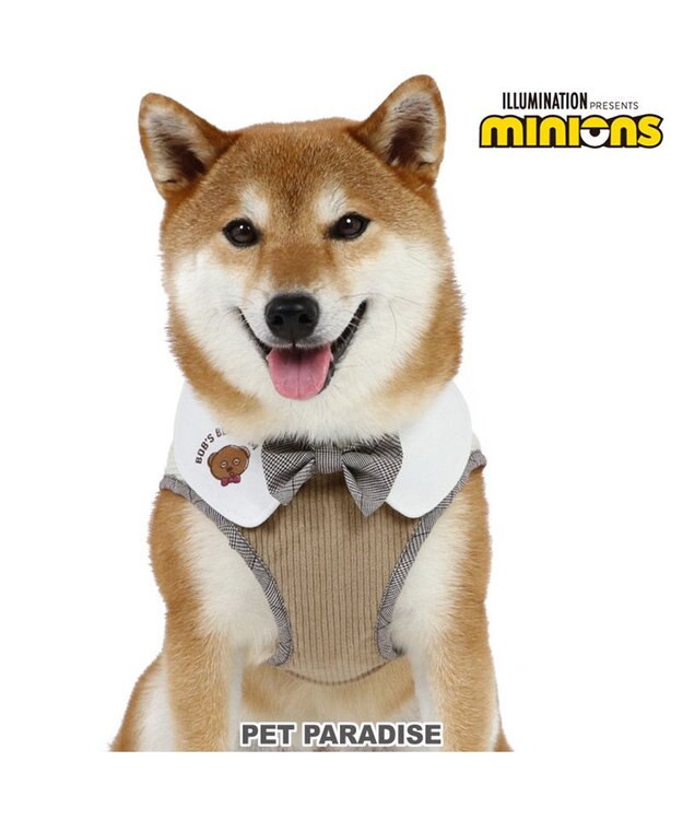 PET PARADISE ミニオン ベストハーネス 【ＳＭ】 ティム ベージュ