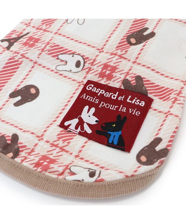 PET PARADISE リサとガスパール  ペティヒート タンクトップ チェック柄 小型犬 -