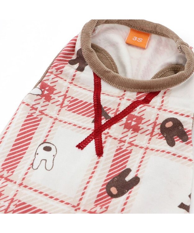 PET PARADISE リサとガスパール  ペティヒート タンクトップ チェック柄 小型犬 -