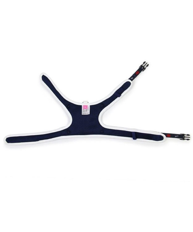 PET PARADISE J.PRESS ポケット付きハーネス ３Ｓ 小型犬 紺(ネイビー・インディゴ)