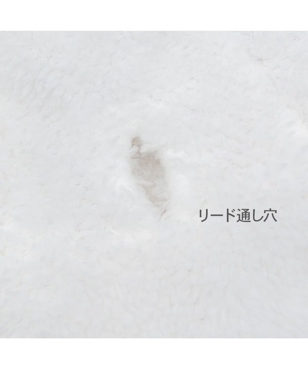PET PARADISE Lee ロゴ ボアパーカー 《ホワイト》 小型犬 ホワイト