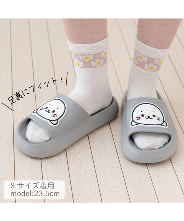 Mother garden しろたん サンダル 《S /M /L 》 2026 グレー