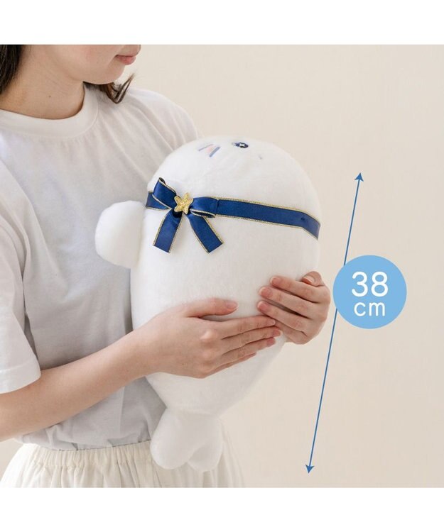 Mother garden しろたん トゥインクルアイ ぬいぐるみ 38cm ホワイト