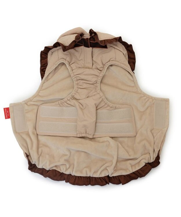 PET PARADISE ディズニー わんわん物語 レディ 遠赤軽量ふわベスト 小型犬 ブラウン