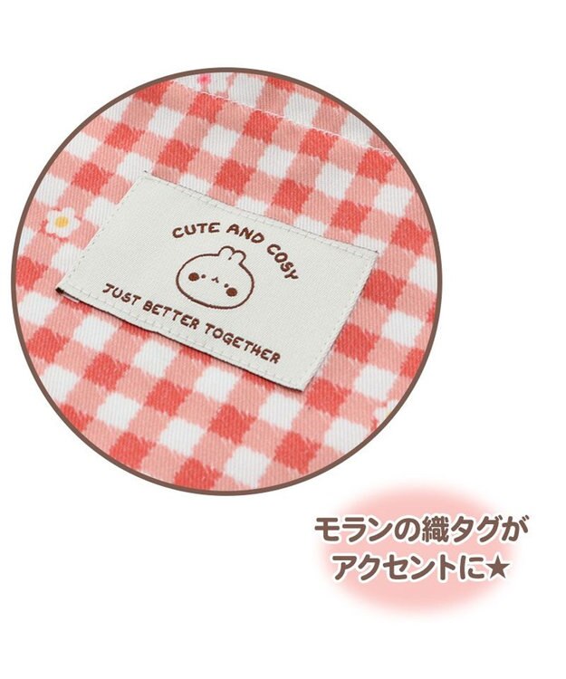 Mother garden マザーガーデン MOLANG モラン 巾着 いちご柄 20×22cm 巾着袋 チェック