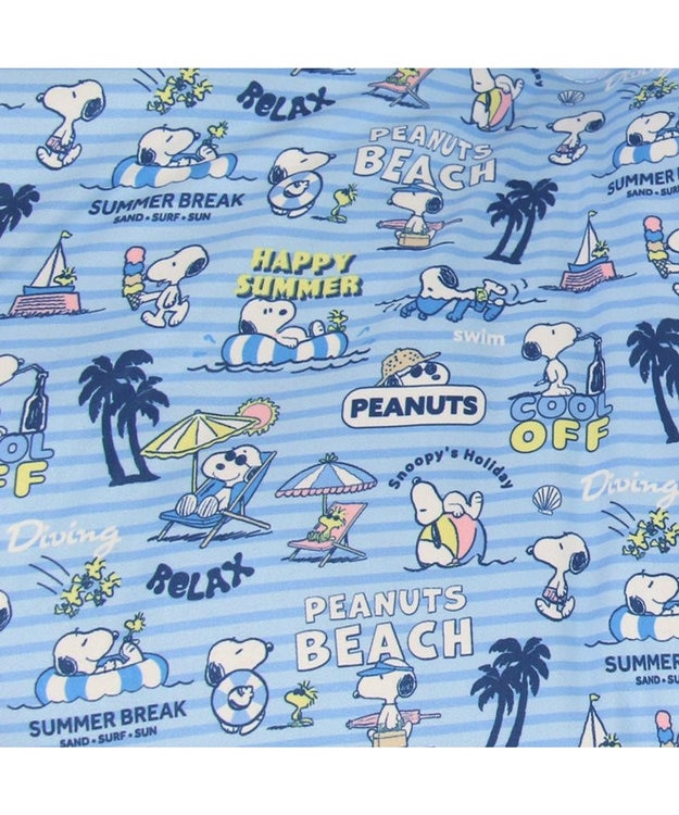 PET PARADISE スヌーピー クールカドラー 丸型 《バケーション柄》 中型犬 大型犬  L バケーション柄