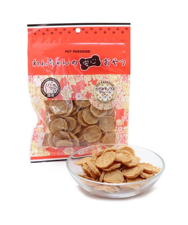 PET PARADISE ささみ チップ 100g 大袋 国産 -