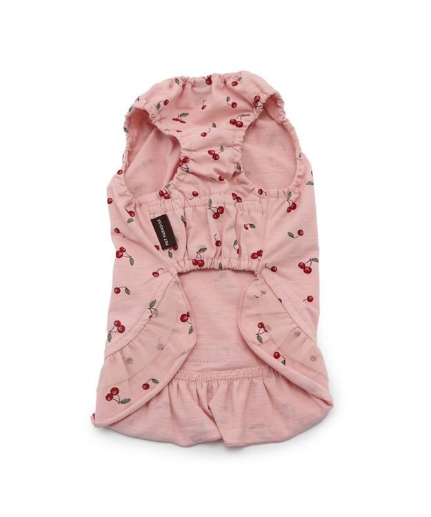 PET PARADISE ペットパラダイス タンクトップ  チェリー柄 【小型犬】 ピンク(淡)