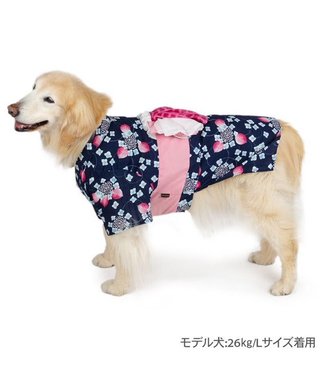ペットパラダイス 浴衣 《紫陽花》 中型犬 大型犬 / PET