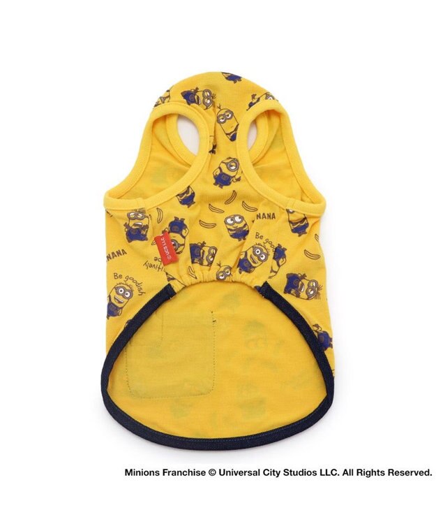 PET PARADISE ミニオン ペティヒート タンクトップ  《バナナ柄》小型犬 黄