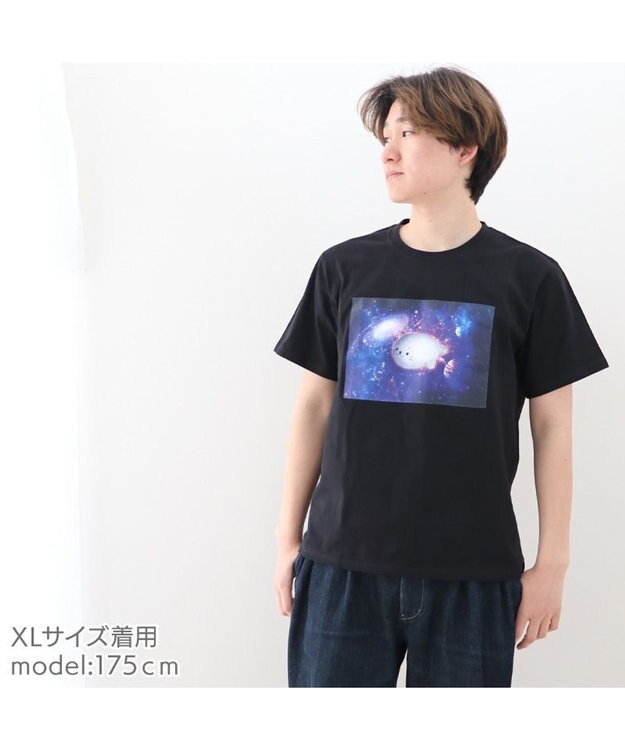 Mother garden しろたん Tシャツ 半袖  《宇宙》 ユニセックス 宇宙柄