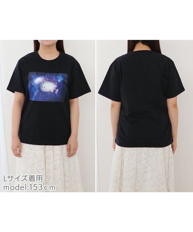 しろたん Tシャツ 半袖 《宇宙》 ユニセックス / Mother garden