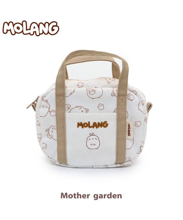 Mother garden マザーガーデン MOLANG モラン キャンバス 手提げポーチ -