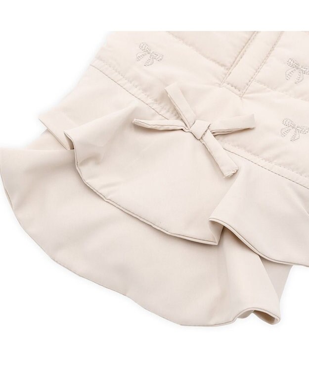 PET PARADISE ペットパラダイス フリル エアベスト 小型犬 ベージュ