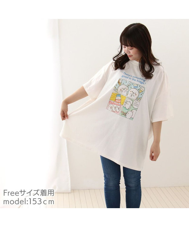しろたん ビッグ 半袖 Tシャツ 《コミック》 男女兼用