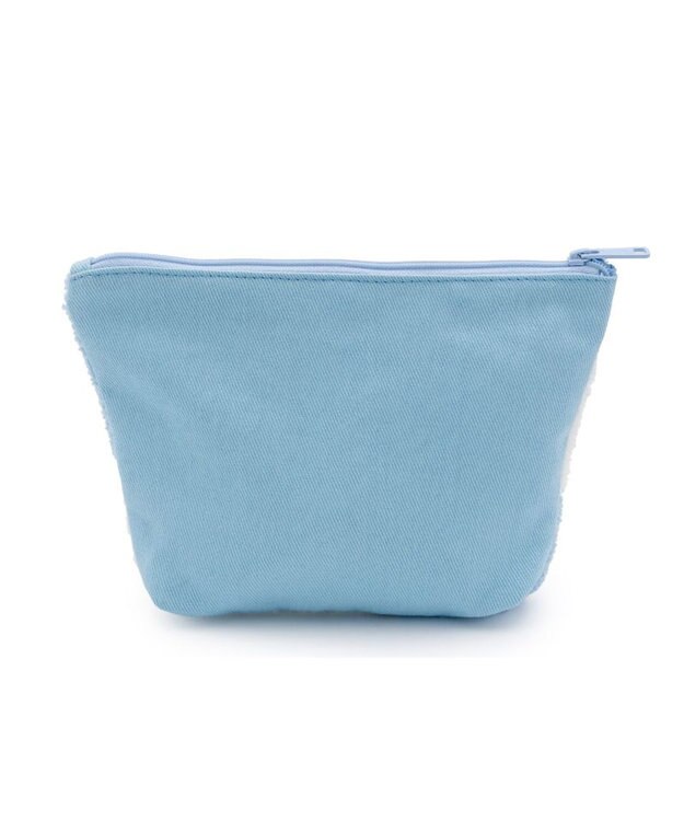 Mother garden しろたん サガラポーチ 《ミルクほしい》 水色