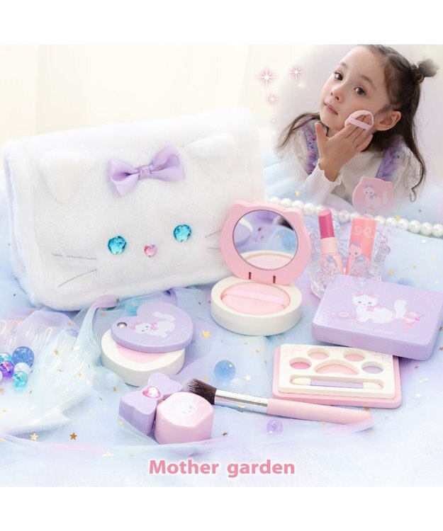 Mother garden マザーガーデン ふわねこ メイクポーチセット