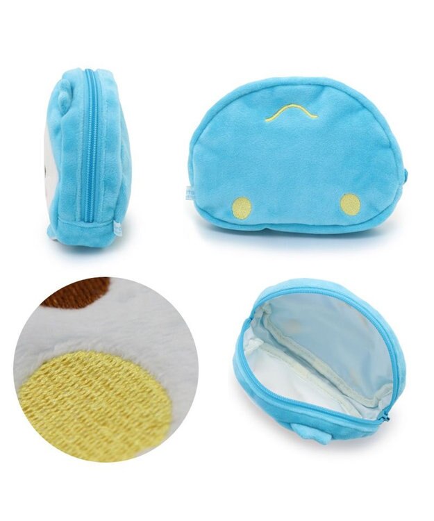 Mother garden しろたん らむね ふわふわ ポーチ  【単品】 らむね