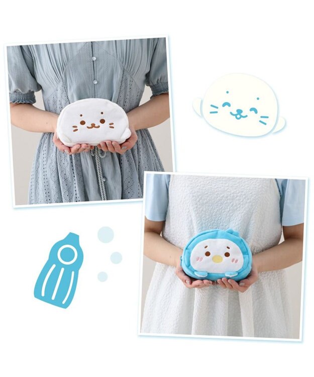 calin カラン ポーチ　ホワイト　白　新品　即日発送 calin カラン ポーチ ホワイト 白 新品 即日発送