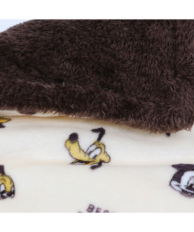 PET PARADISE ディズニー プルート 遠赤外線 ボアマット 角型 ベージュ