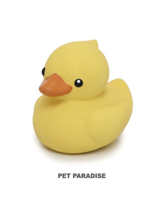 PET PARADISE ペットパラダイス あひる ラテックス トイ イエロー