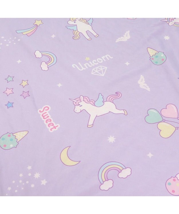 Mother garden マザーガーデン ユニコーン クールブランケット 70×100cm ポップ柄 -