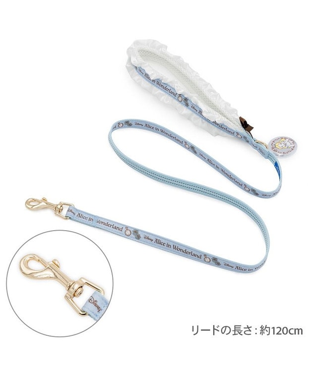 PET PARADISE ディズニー アリス フリルリード ＳＳ～Ｓ ブルー