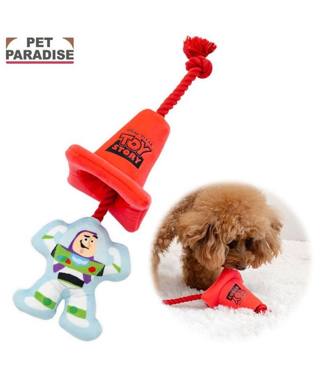 PET PARADISE ディズニー トイストーリー バズ コーントイ レッド